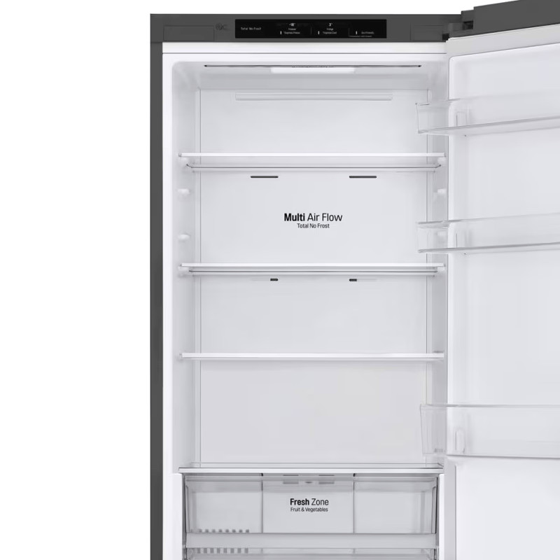 Réfrigérateur Combiné LG GW-B459NLLM 341L NoFrost Inox