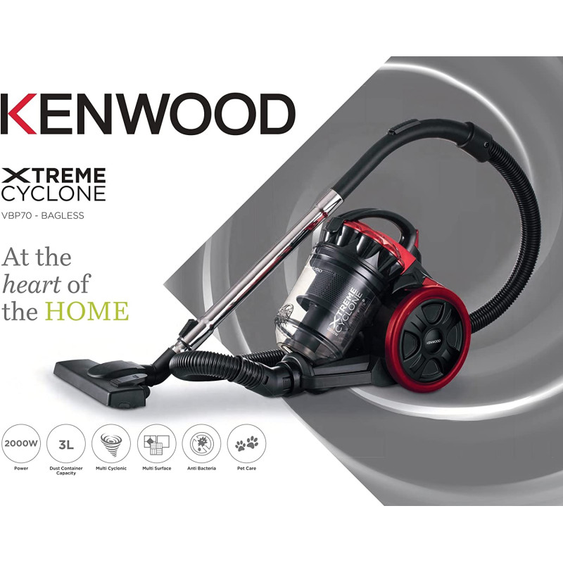 Aspirateur sans sac Kenwood VBP70  2000W