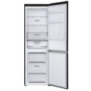 Réfrigérateur Combiné LG GR-B459NQFM 374 Litres NoFrost – Noir Mate