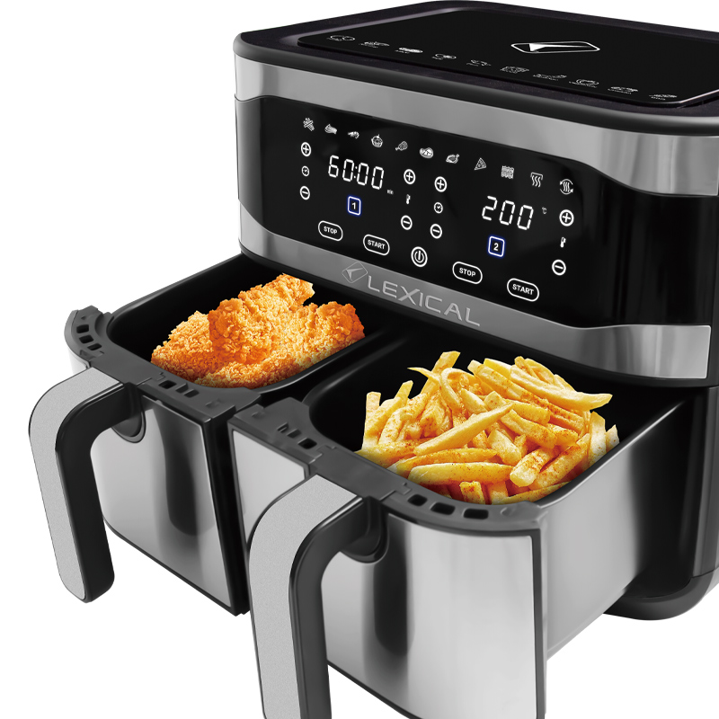 Air Fryer Sans Huile -double bac 2100W 9L Lexical LAF-3081