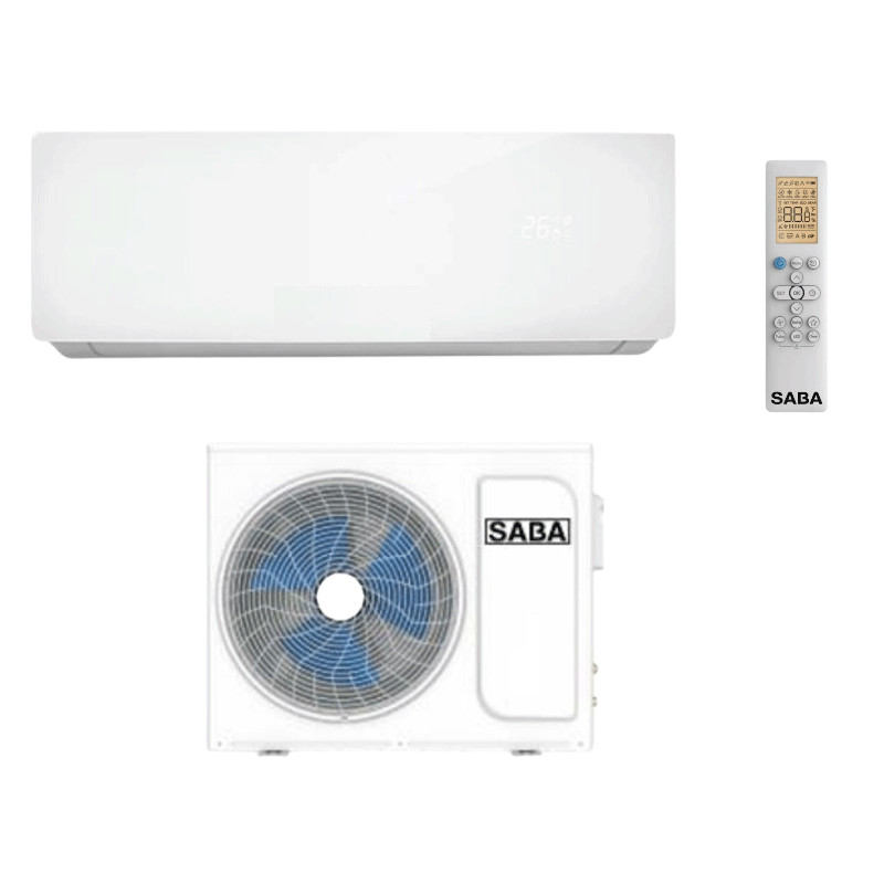 Climatiseur Saba SABW18C-IW 18000 BTU Froid Blanc
