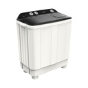 Lave-linge semi-automatique TORNADO 12 kg Blanc x Noir