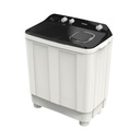 Lave-linge semi-automatique TORNADO 12 kg Blanc x Noir