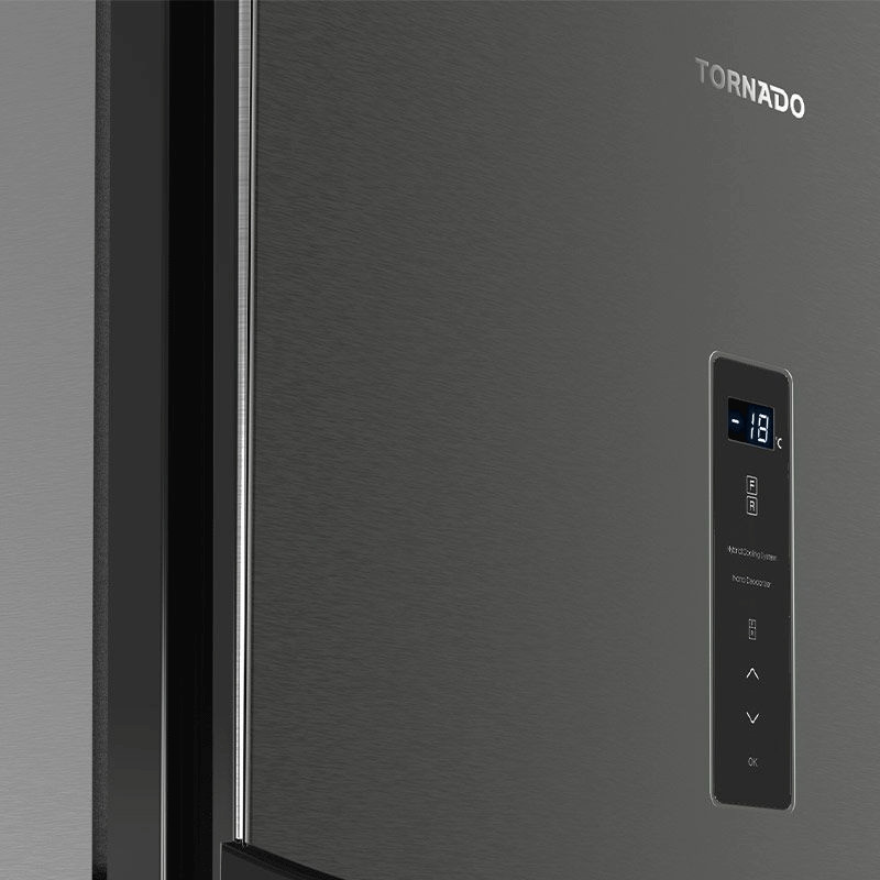 Réfrigérateur Tornado RF580ATV-DST 550 Litres Inverter Nofrost Dark Inox