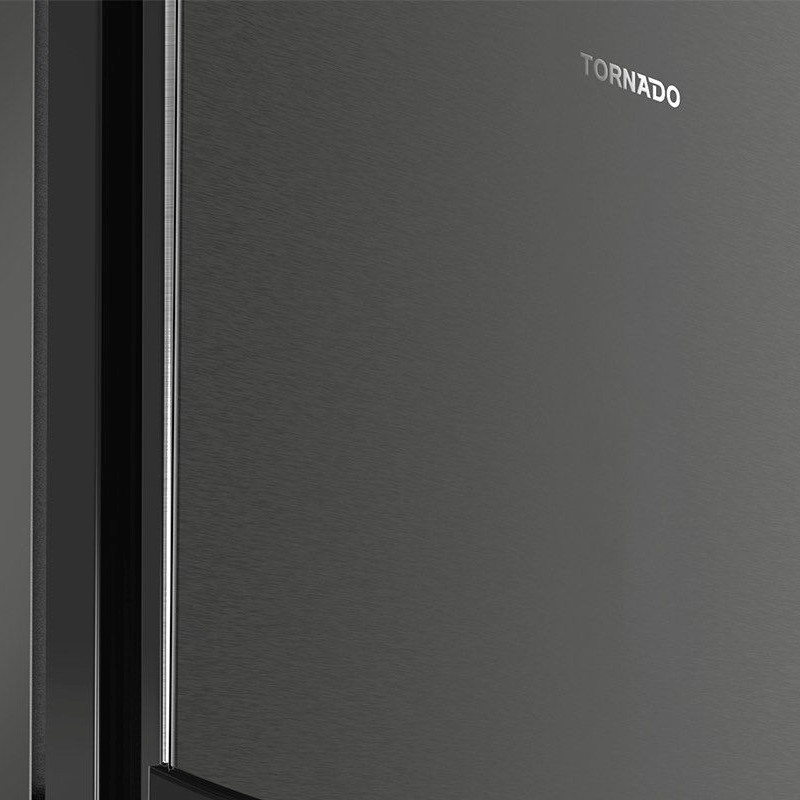 Réfrigérateur Tornado RF580TV-DST 550 Litres Inverter Nofrost Dark Inox