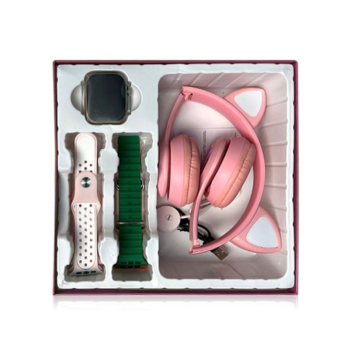 Coffret TK702 ULTRA 2 Montre Connectée + Casque
