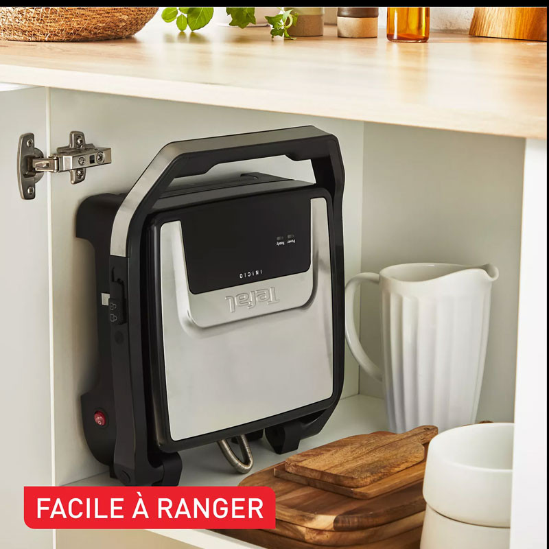 Appareil à panini TEFAL et GRIL INICIO 2000W  -GC271D10