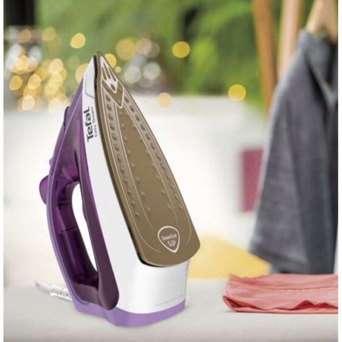 Fer à Vapeur TEFAL FV1955E0 1400W - Violet & Blanc