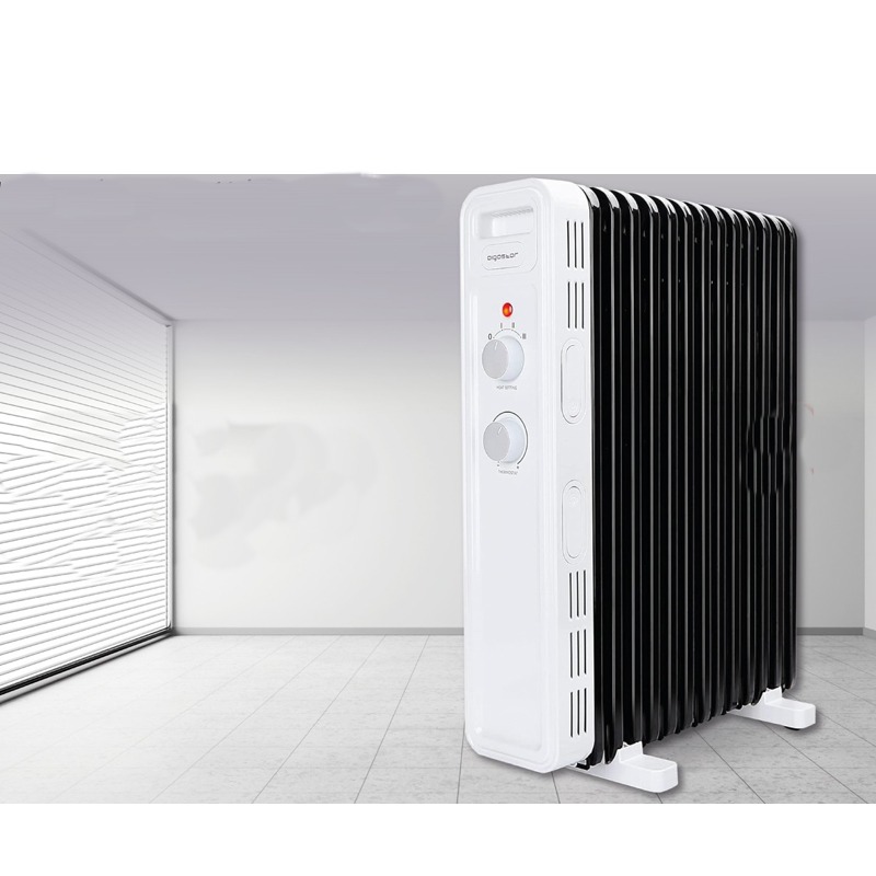 Radiateur Bain d'Huile BRANDT RBH11BBW 11 Éléments 2300W - Noir