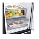 Réfrigérateur Combiné LG GR-B459NQFM 374L NoFrost - Noir Mat