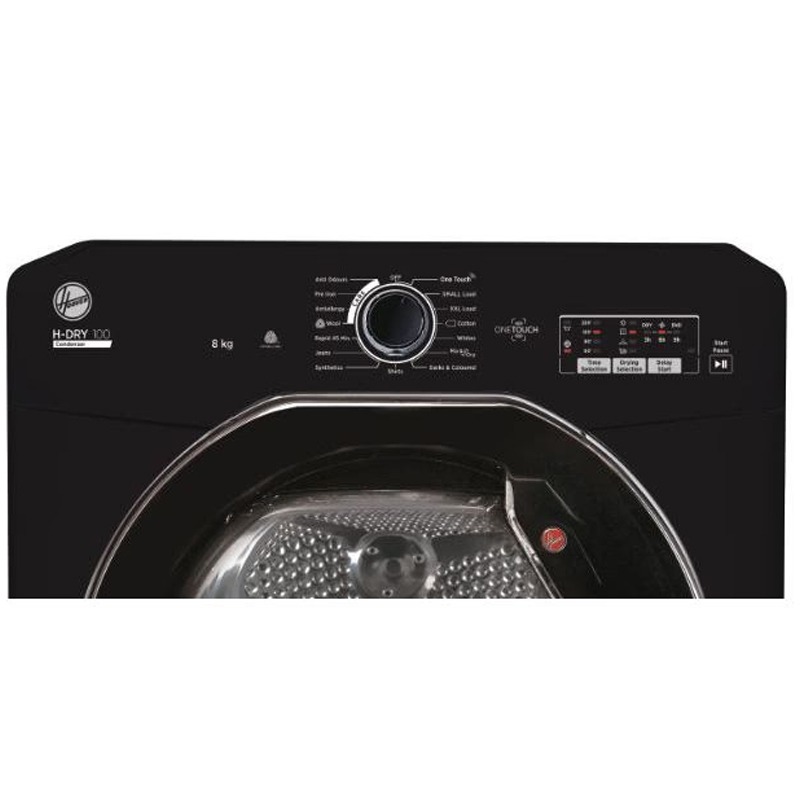 Sèche linge Frontal HOOVER HLEC8LGB-80 8KG - Noir