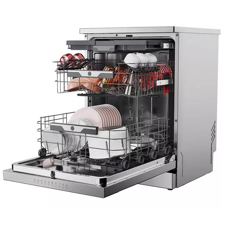 Lave Vaisselle Hoover HF6B4S1PX 16 Couverts Inverter - Inox