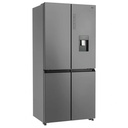 Réfrigérateur Side By Side HOOVER HHCR3818EWPL 463L NoFrost - Silver