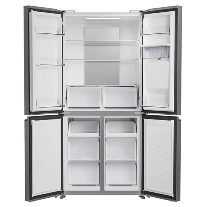 Réfrigérateur Side By Side HOOVER HHCR3818EWPL 463L NoFrost - Silver