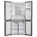 Réfrigérateur Side By Side HOOVER HHCR3818EWPL 463L NoFrost - Silver