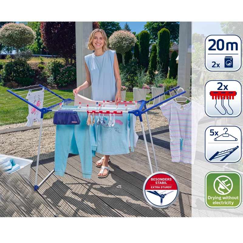 Séchoir sur pied Pegasus LEIFHEIT 200 Solid 81520