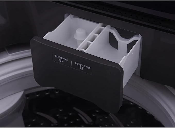 Machine à laver TORNADO Top Automatique 12 kg  TWT-TLN12LDS - Dark Silver