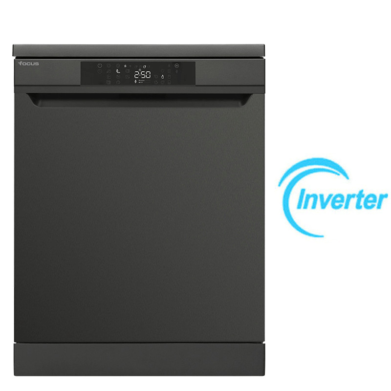 Lave Vaisselle FOCUS SMART-1015 15 Couverts - Dark Inox