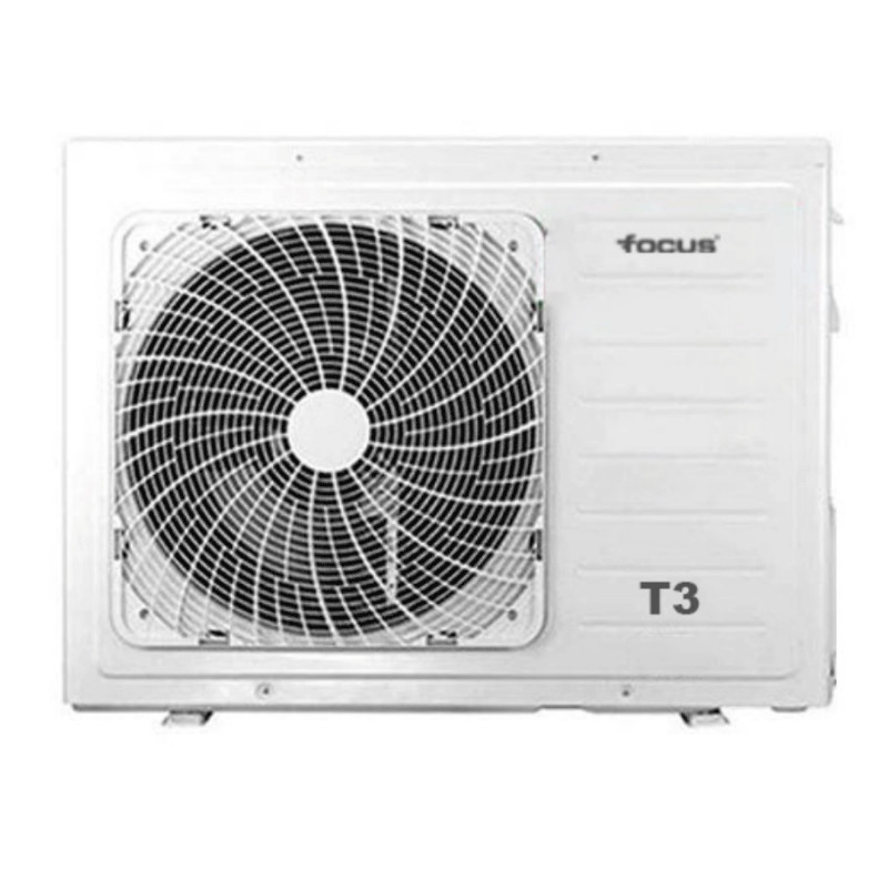 Climatiseur Focus FC-12CH Inverter Tropicalisé 12000 BTU Chaud & Froid-Blanc
