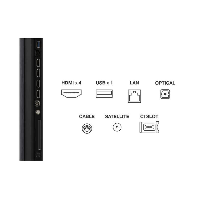 TV TCL C6K 4K UHD Smart TV Mini LED 98" - Noir