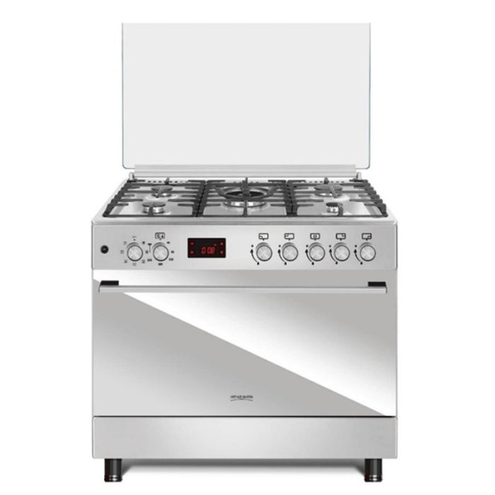 Cuisinière à Gaz FOUR ELECTRIQUE ARTHUR MARTIN 90cm 5 Feux - Inox