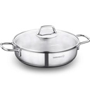 Shallow Pan Korkmaz Perla A1658 24Cm Inox