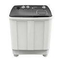 Machine à laver TORNADO Semi-automatique 10 kg Blanc x Noir TMH-HS10C(WK)