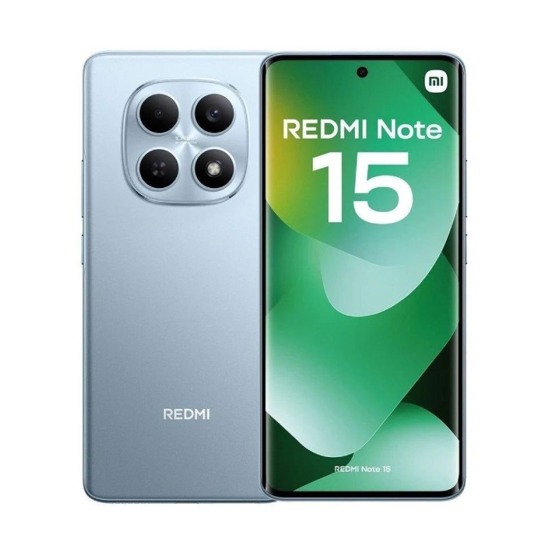 Smartphone Xiaomi Redmi Note 15 4G 8Go 256Go - Glacier Blue