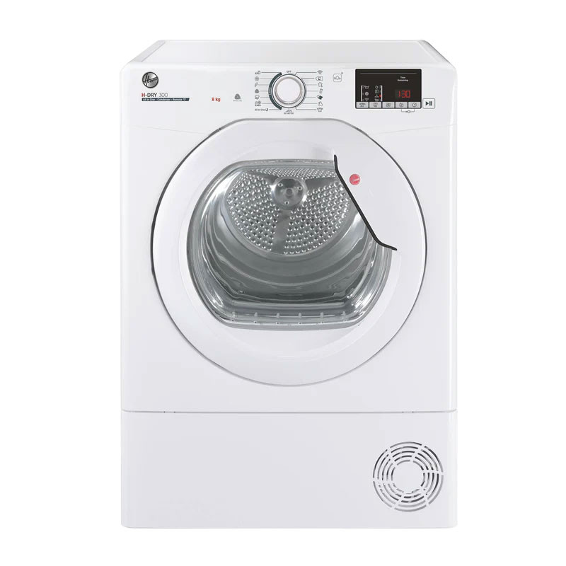 Sèche linge Frontal HOOVER HLEC8DG-80 8KG - Blanc