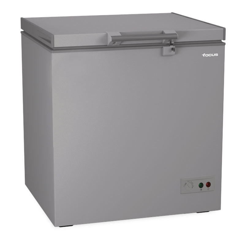 CONGELATEUR HORIZONTAL FOCUS 200 LITRES( FC-2001X)- SILVER  PORTE INOX