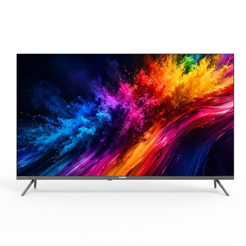 TV TELEFUNKEN QLED 50'' Smart Google Tv G4FN 4K + Récepteur Intégré
