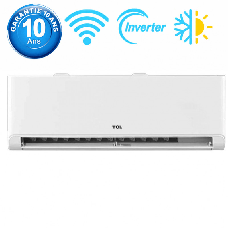Climatiseur TCL BreezeIN 18000 BTU Smart Inverter Tropicalisé Chaud Froid Blanc