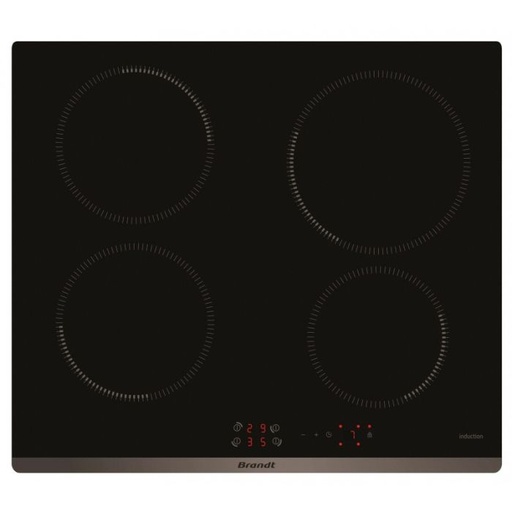 [BPI6410B] PLAQUE DE CUISSON BRANDT BPI6410B 4 FEUX 60 CM - NOIR
