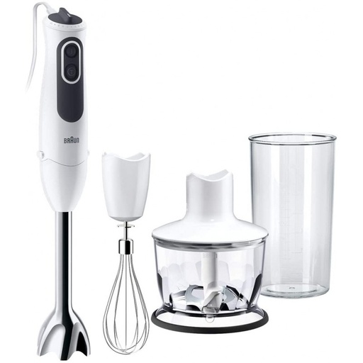[MQ3135WH] Mixeur Plongeant BRAUN Sauce MQ3135 750W - Blanc