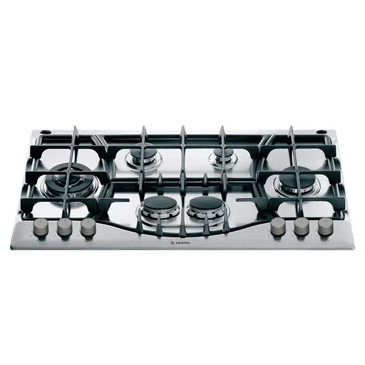 [PHN961TS/IX/A] TABLE DE CUISSON ARISTON  6 FEUX GRILLE EN FONTE 90 Cm INOX