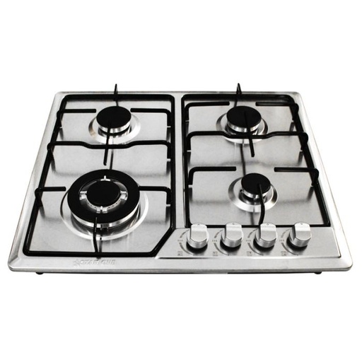 [ST-600] PLAQUE DE CUISSON VERMAX ST-600/4 FEUX 60CM - INOX