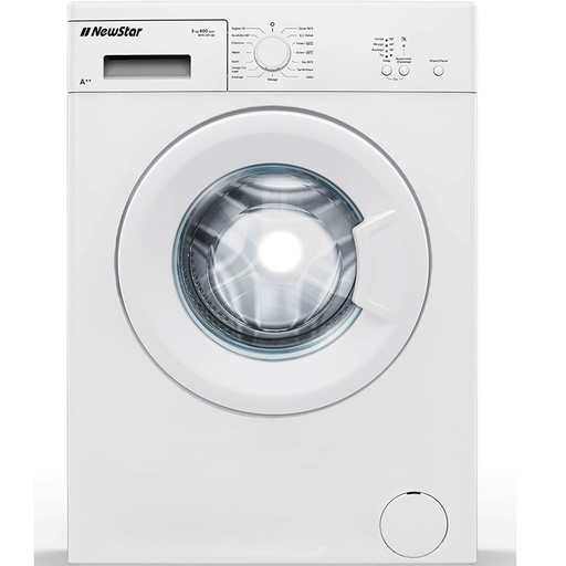 [MFA0508CT0W] MACHINE À LAVER FRONTALE NEWSTAR 5KG MFA0508CT0W BLANC