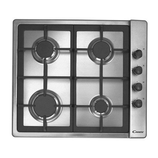 [CHG6LX] PLAQUE DE CUISSON CANDY CHG6LX 4 FEUX- INOX