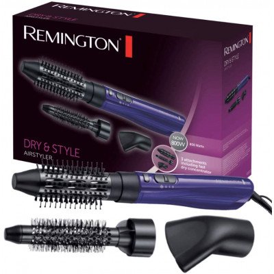 [AS800] Brosse Soufflante Dry & Style Remington AS800 Violet & Noir