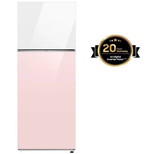 [RT47CB66448C] Réfrigérateur SAMSUNG RT47CB66448CEL 460 Litres NoFrost Rose Et Blanc