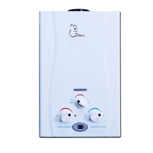 [CB10LGPL/GN] Chauffe Bain COALA 10 Litres Gaz Naturel Blanc