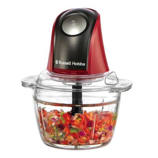 [27130-56] Mini Hachoir Desire Russell Hobbs 27130-56 Rouge & Noir
