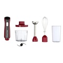 Mixeur Plongeant 3 en 1 Desire Russell Hobbs 500 W 27140-56 Rouge & Noir