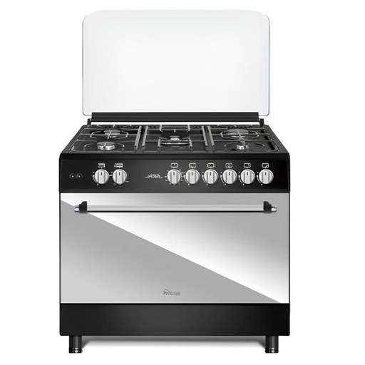 [TG6950NF] Cuisinière à Gaz PROCOOK TG6950NF 90cm 5 Feux - Noir
