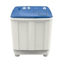 Lave-linge semi-automatique TORNADO 12 kg Blanc x BLEU