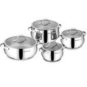 Batterie De Cuisine Korkmaz SAMARA 8 Pièces Inox