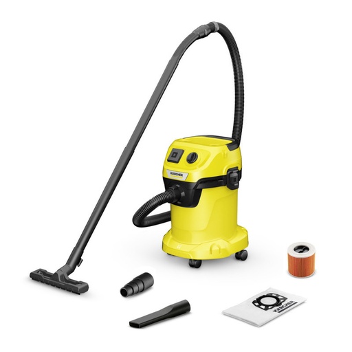 [1.628-170.0] Aspirateur eau et poussières WD 3 P V-17/4/20 1000W Noir & Jaune 1.628-170.0