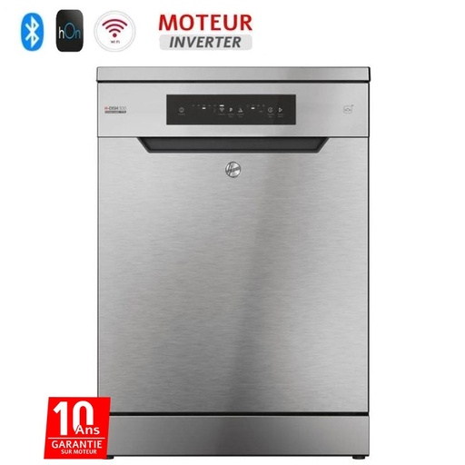 [HF3C7F0X] Lave Vaisselle Inverter HOOVER HF3C7F0X 13 Couverts - Inox