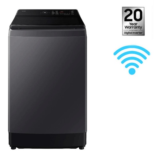 [WA80F13S5CNQ] Machine à Laver Top Samsung WA80F13S5CNQ Smart 13Kg Noir