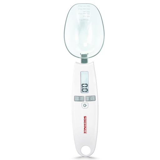 [66220] Balance à cuillère SOEHNLE Cooking Star 500g - Blanc